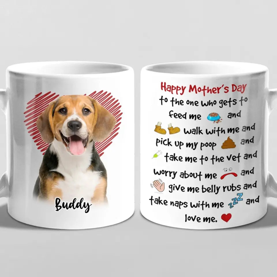 Custom Photo Life Doesn’t Come With A Manual - Dog & Cat Personalized Custom Mug - Mother's Day, Gift For Pet Owners, Pet Lovers