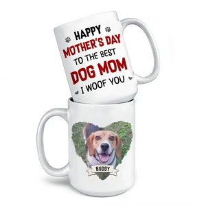 Custom Photo A Mother’s Love Endures Through All - Dog & Cat Personalized Custom Mug - Mother's Day, Gift For Pet Owners, Pet Lovers