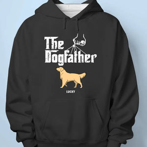 The Dogfather - Dog Personalized Custom Unisex T-shirt, Hoodie, Sweatshirt - Father's Day, Gift For Pet Owners, Pet Lovers