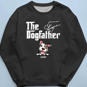 The Best Dogfather - Dog Personalized Custom Unisex T-shirt, Hoodie, Sweatshirt - Father's Day, Gift For Pet Owners, Pet Lovers