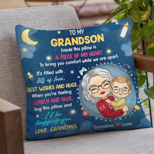 Thank You For Your Endless Love And Lessons - Family Personalized Custom Pillow - Gift From Grandma