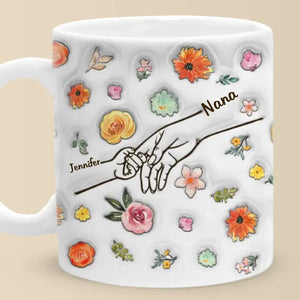 A Nana Is Someone Who's Dear In Every Way - Family Personalized Custom 3D Inflated Effect Printed Mug - Mother's Day, Gift For Mom, Grandma