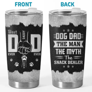 Happy Pawther’s Day To The Best Dog Dad I Know - Dog Personalized Custom Tumbler - Father's Day, Gift For Pet Owners, Pet Lovers