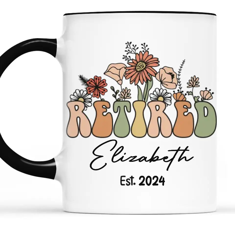 Alway Remember The Difference You Made - Coworker Personalized Custom Accent Mug - Appreciation, Retirement Gift For Coworkers, Work Friends, Colleagues