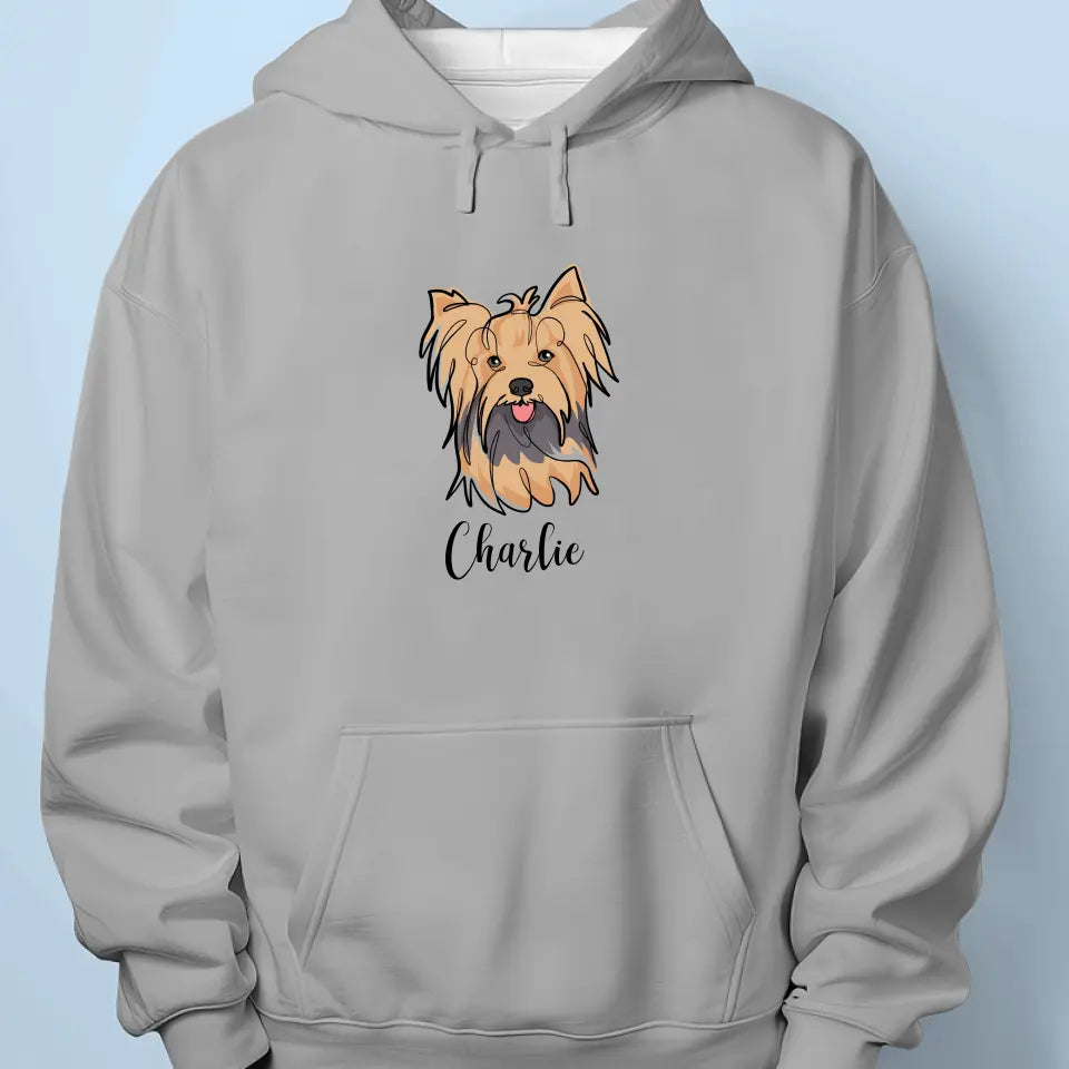 Happiness Is A Warm Puppy - Dog Personalized Custom Unisex T-shirt, Hoodie, Sweatshirt - Gift For Pet Owners, Pet Lovers