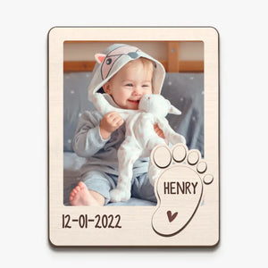 Custom Photo Love At First Sight - Family Personalized Custom Magnet Photo - Gift For Family Members