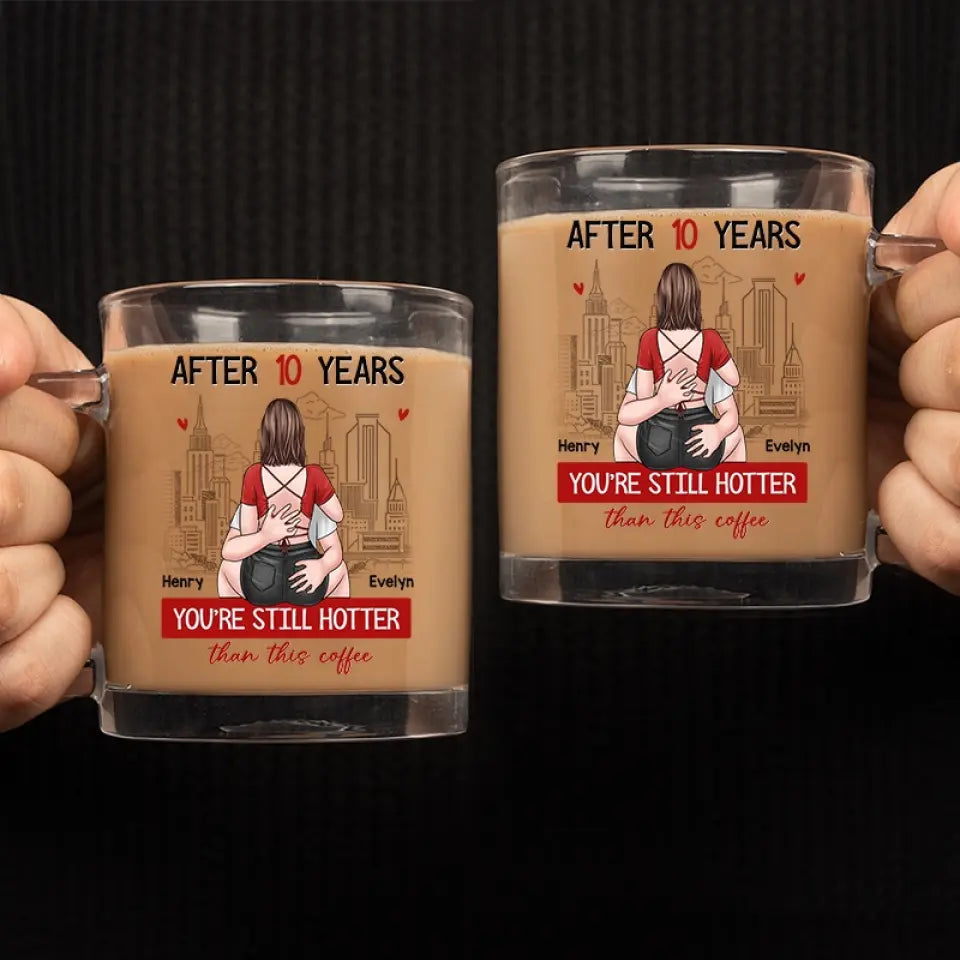 You're The Only One - Couple Personalized Custom Glass Mug - Gift For Husband Wife, Anniversary