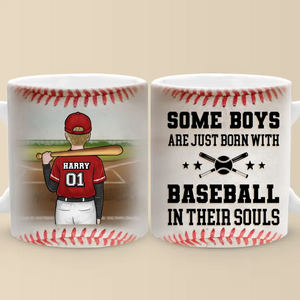 Hone Skills, Unburdened By Wins- Family Personalized Custom Mug - Gift For Family Members, Baseball Players, Baseball Lovers