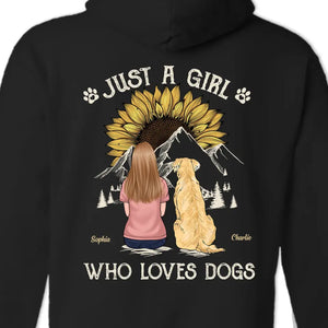 Dogs Never Lie About Love - Dog Personalized Custom Back Printed Unisex T-shirt, Hoodie, Sweatshirt - Gift For Pet Owners, Pet Lovers