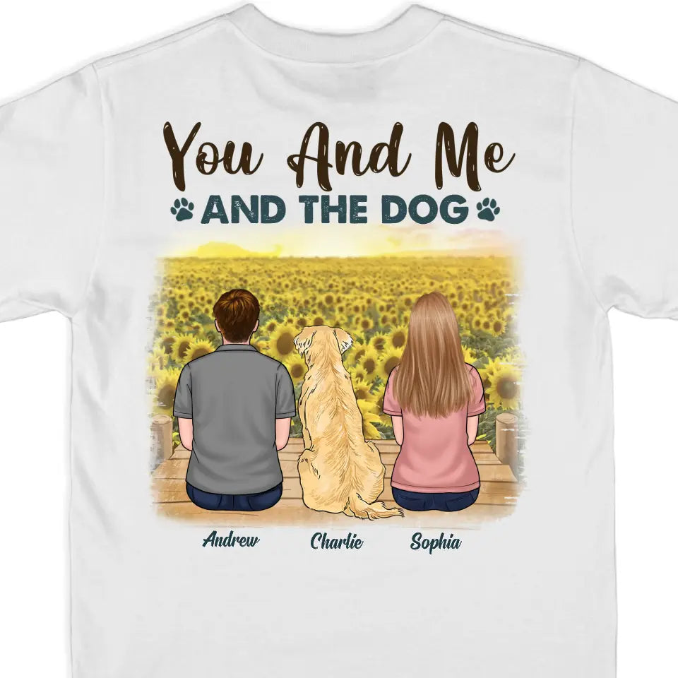 Our Most Trusted Allies - Dog & Cat Personalized Custom Back Printed Unisex T-shirt, Hoodie, Sweatshirt - Gift For Couples, Pet Owners, Pet Lovers