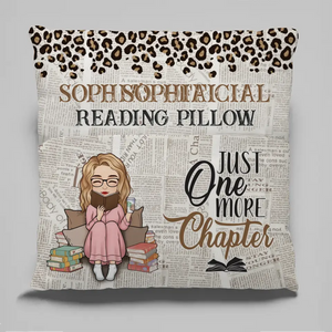 Just A Girl Who Loves Book - Personalized Custom Pocket Pillow - Gift For Book Lovers