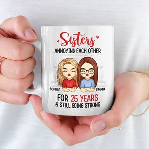 Siblings Are The Best Friends You'll Ever Have - Family Personalized Custom Mug - Gift For Siblings, Brothers, Sisters