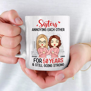 Siblings Are Like Branches Of A Tree - Family Personalized Custom Mug - Gift For Family Members, Siblings, Brothers, Sisters