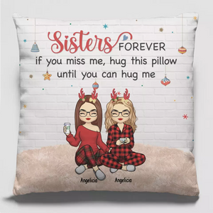 Only A Friend Would Be That Truly Honest - Bestie Personalized Custom Pillow - Christmas Gift For Best Friends, BFF, Sisters