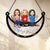 Sisterly Souls, Forever Linked - Bestie Personalized Window Hanging Suncatcher - Gift For Best Friends, BFF, Sisters