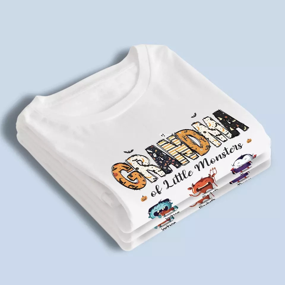 A Grandmother's Love Is The Gold Standard - Family Personalized Custom Unisex T-shirt, Hoodie, Sweatshirt - Halloween Gift For Mom, Grandma