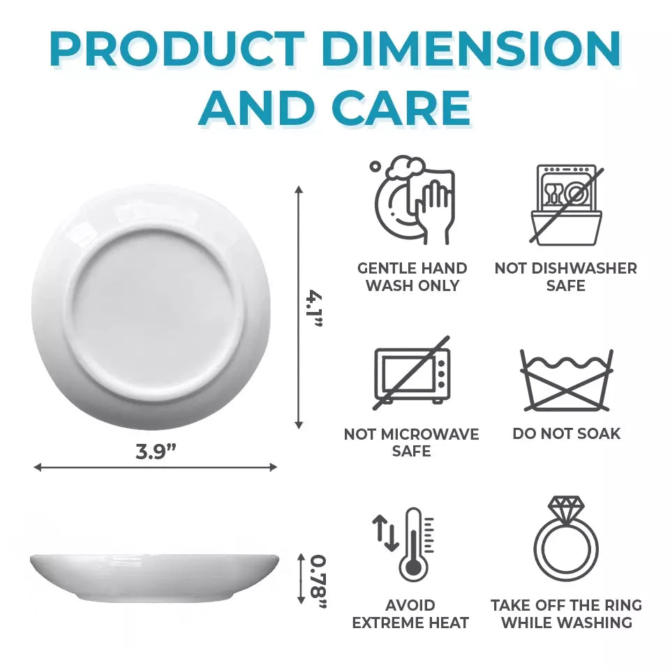 Christmas Lights And Best Friend Vibes - Bestie Personalized Custom Jewelry Dish - Christmas Gift For Best Friends, BFF, Sisters