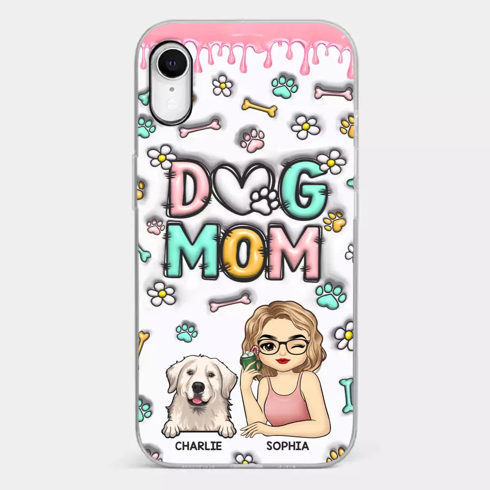 It's Not A Home Without Fur Kids - Dog Personalized Custom 3D Inflated Effect Printed Clear Phone Case - Gift For Pet Owners, Pet Lovers