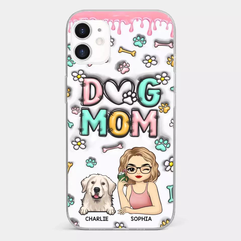 It's Not A Home Without Fur Kids - Dog Personalized Custom 3D Inflated Effect Printed Clear Phone Case - Gift For Pet Owners, Pet Lovers