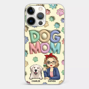 Furry Companions, Loyal Friends Who Bring Endless Joy To Our Lives - Dog & Cat Personalized Custom 3D Inflated Effect Printed Clear Phone Case - Gift For Pet Owners, Pet Lovers