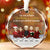 The Greatest Gift Our Parents Gave Us Was Each Other - Family Personalized Custom Circle Glass Ornament - Christmas Gift For Family Members