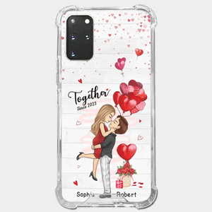 My Love For You Is Endless - Couple Personalized Custom Clear Phone Case - Gift For Husband Wife, Anniversary