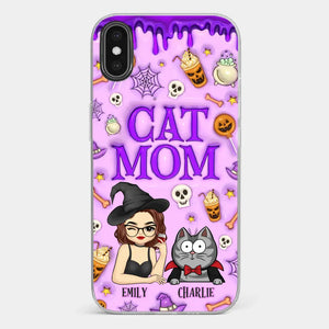 Cats Know How To Keep Us Smiling - Cat Personalized Custom 3D Inflated Effect Printed Clear Phone Case - Halloween Gift For Pet Owners, Pet Lovers