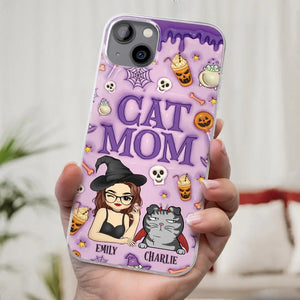 Cats Know How To Keep Us Smiling - Cat Personalized Custom 3D Inflated Effect Printed Clear Phone Case - Halloween Gift For Pet Owners, Pet Lovers