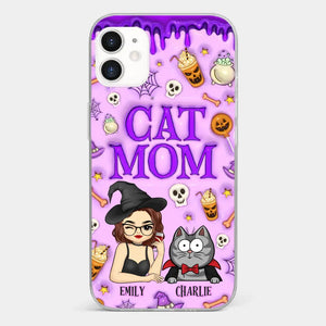 Cats Know How To Keep Us Smiling - Cat Personalized Custom 3D Inflated Effect Printed Clear Phone Case - Halloween Gift For Pet Owners, Pet Lovers