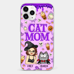 Cats Know How To Keep Us Smiling - Cat Personalized Custom 3D Inflated Effect Printed Clear Phone Case - Halloween Gift For Pet Owners, Pet Lovers