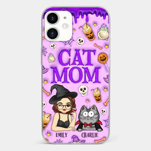 Cats Know How To Keep Us Smiling - Cat Personalized Custom 3D Inflated Effect Printed Clear Phone Case - Halloween Gift For Pet Owners, Pet Lovers