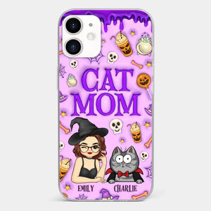 Cats Know How To Keep Us Smiling - Cat Personalized Custom 3D Inflated Effect Printed Clear Phone Case - Halloween Gift For Pet Owners, Pet Lovers