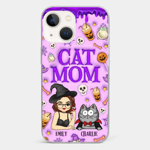 Cats Know How To Keep Us Smiling - Cat Personalized Custom 3D Inflated Effect Printed Clear Phone Case - Halloween Gift For Pet Owners, Pet Lovers