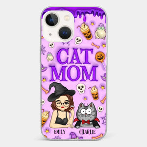 Cats Know How To Keep Us Smiling - Cat Personalized Custom 3D Inflated Effect Printed Clear Phone Case - Halloween Gift For Pet Owners, Pet Lovers