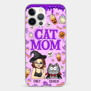 Cats Know How To Keep Us Smiling - Cat Personalized Custom 3D Inflated Effect Printed Clear Phone Case - Halloween Gift For Pet Owners, Pet Lovers