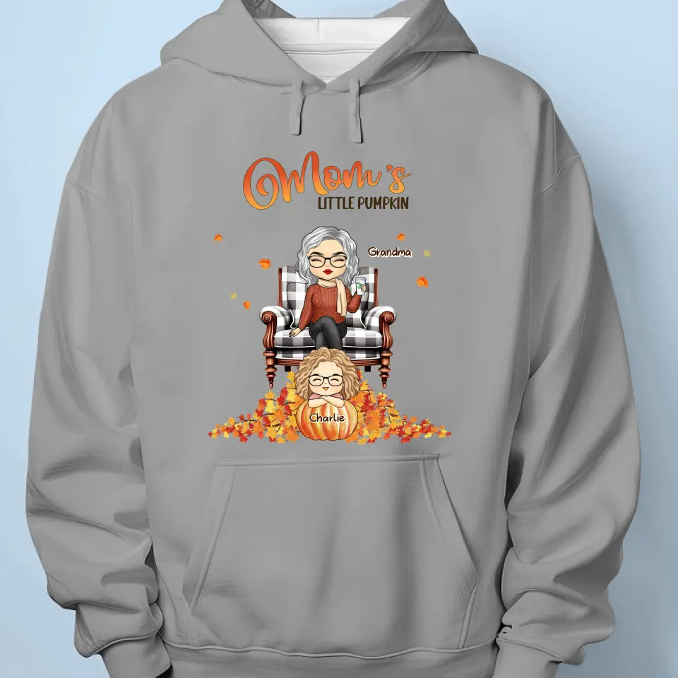 Mommy's Little Pumpkins - Family Personalized Custom Unisex T-shirt, Hoodie, Sweatshirt - Halloween Gift For Mom, Grandma