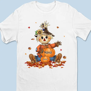 We Turn Pumpkins Into Magical Memories - Family Personalized Custom Unisex T-shirt, Hoodie, Sweatshirt - Halloween Gift For Mom, Grandma