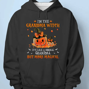 It's Like A Normal Grandma But More Magical - Family Personalized Custom Unisex T-shirt, Hoodie, Sweatshirt - Halloween Gift For Mom, Grandma