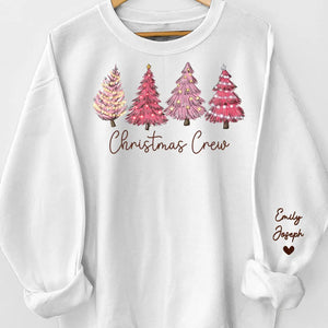 Cherish Every Moment With Your Loved Ones - Family Personalized Custom Unisex Sweatshirt With Design On Sleeve - Christmas Gift For Family Members