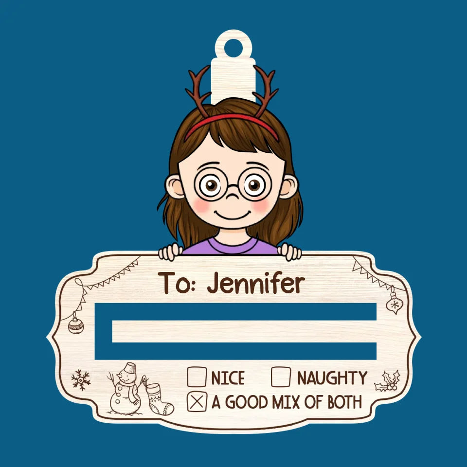 Families Bring Extra Joy to Christmas - Family Personalized Custom Ornament, Money Holder - Wood Custom Shaped -  Christmas Gift For Family Members