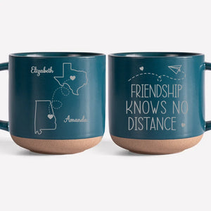 A Special Mug For Special Moments With Your BFF - Bestie Personalized Custom Pottery Mug - Gift For Best Friends, BFF, Sisters