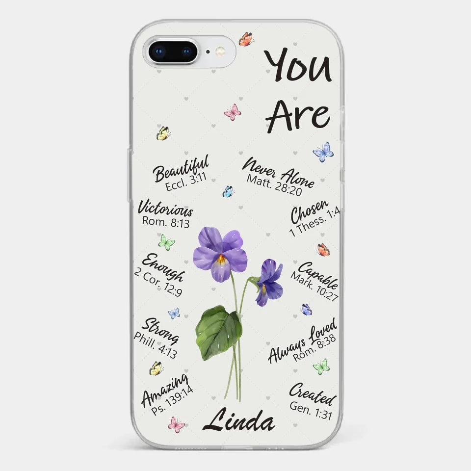 True Friends Are Always Together In Spirit - Bestie Personalized Custom Clear Phone Case - Gift For Best Friends, BFF, Sisters