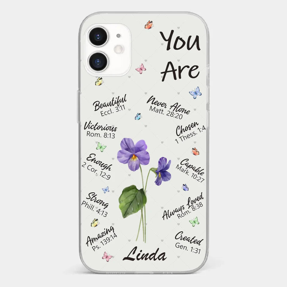 True Friends Are Always Together In Spirit - Bestie Personalized Custom Clear Phone Case - Gift For Best Friends, BFF, Sisters