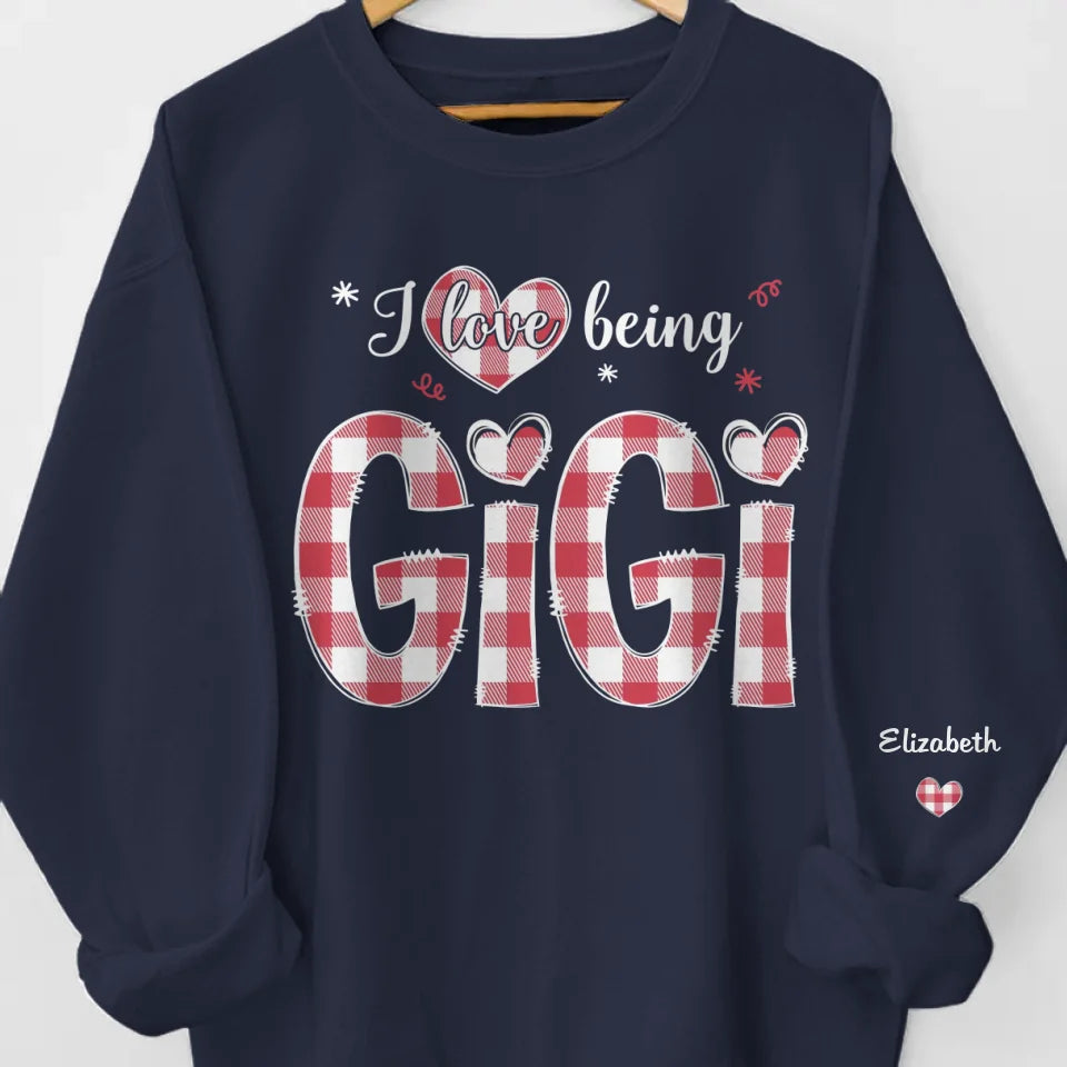 A Mother's Love Is The Purest Form Of Magic - Family Personalized Custom Unisex Sweatshirt, Hoodie With Design On Sleeve - Christmas Gift For Mom, Grandma