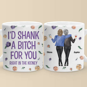 Besides Chocolate, You're My Favorite - Bestie Personalized Custom 3D Inflated Effect Printed Mug - Gift For Best Friends, BFF, Sisters