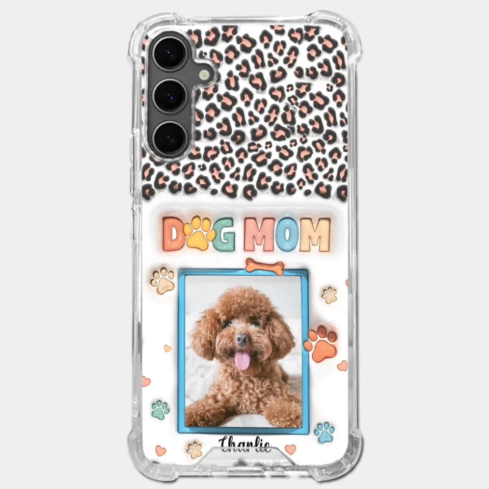 Custom Photo Feline Jolly This Christmas - Dog & Cat Personalized Custom 3D Inflated Effect Printed Clear Phone Case - Christmas Gift For Pet Owners, Pet Lovers