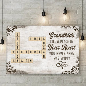 Keep The Memories Alive With A Special Touch - Family Personalized Custom Horizontal Poster - Gift For Grandma, Grandpa, Grandkid