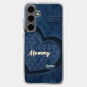 Thank You For Every Hug And Act Of Love - Family Personalized Custom Clear Phone Case - Gift For Mom, Grandma