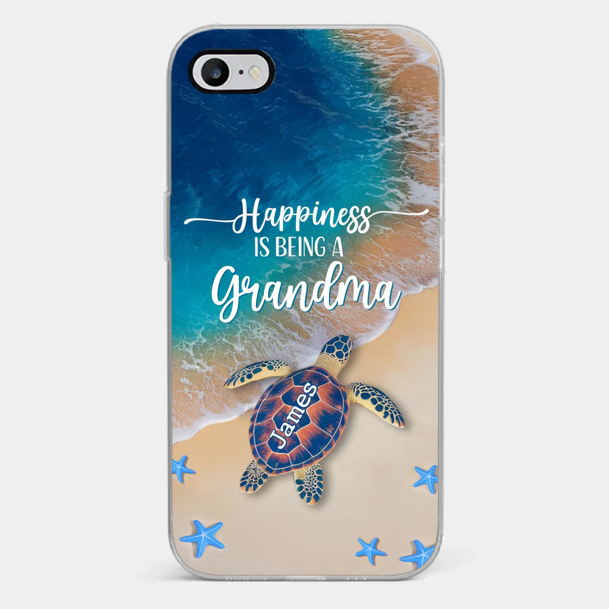 Grandma's Love Is The Vine That Connects Generations - Family Personalized Custom 3D Inflated Effect Printed Clear Phone Case - Gift For Mom, Grandma
