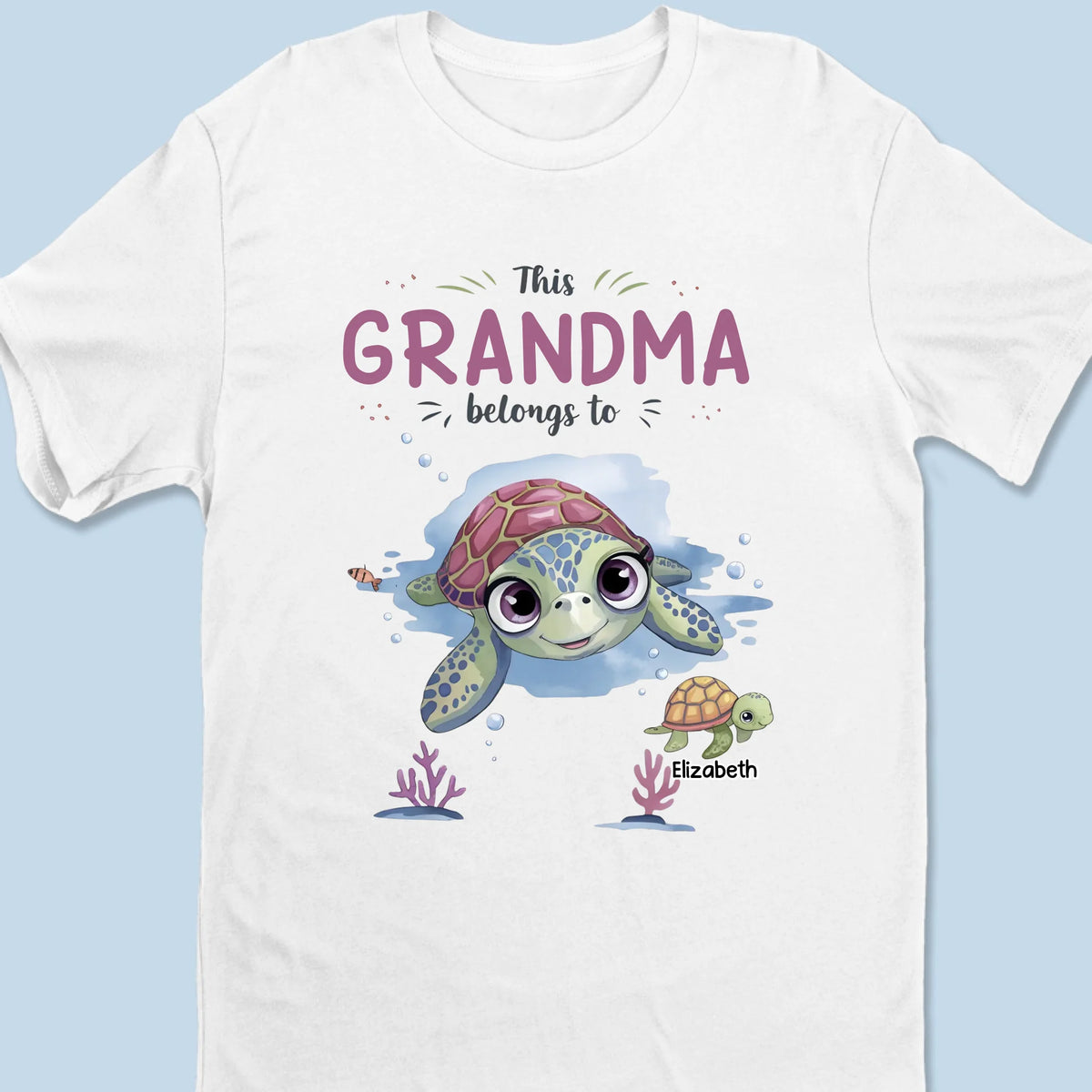 Together In Love, Always - Family Personalized Custom Unisex T-shirt, Premium T-shirt, Hoodie - Gift For Mom, Grandma